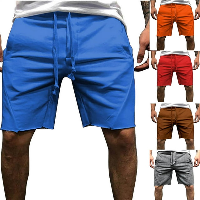 Hot6sl Shorts d'Été en Liquidation, Shorts de Course Respirants pour Hommes, Mode Européenne, Nouveau Style, Pantalons/Rouges, P