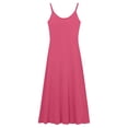 thumbnail image 5 of qolati Maternity Summer Maxi Dress Summer Spaghetti Strap Scoop Neck Baby Shower Photoshoot Casual Boho Sleeveless Long Sundress S-3XL, 5 of 7