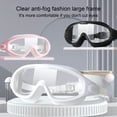 thumbnail image 2 of Swimming Goggles Anti-fog UV Protection Wide View Eyewear Leakproof Comfort Fit One-button Release Pool Goggles for Men Women Adult Youth, 2 of 7