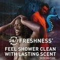 thumbnail image 4 of Old Spice Cleansing Body Wash for Men, 24/7 Shower Clean with Lasting Scent, 2 in 1 Face and Body Wash, Rich Lather, Krakengard, Deep Ocean Scent, 33.4oz (3 Pack), 4 of 5