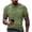 Green, variant on Men's Muscle Plus Size Crew Neck Shirts Camouflage Vintage Camo Short Sleeve Gym Tees Classic Summer Lightweight Camouflage Tops Army Green 3XL
