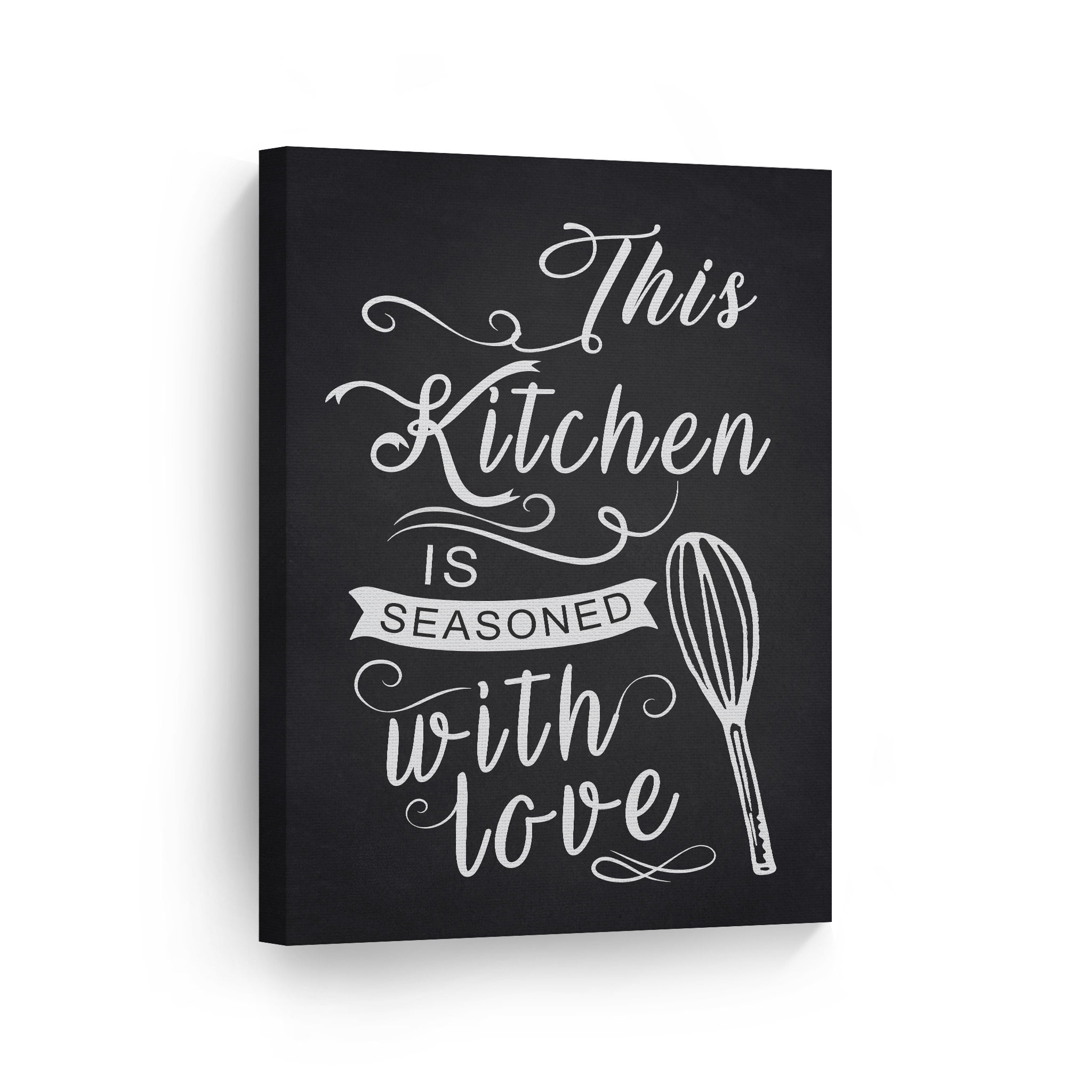 Personalized Kitchen - Seasoned With Love Premium Canvas