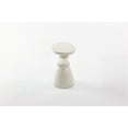 thumbnail image 3 of Lucky Stone End Table - Fiberglass Side, Decorative Modern Minimalist Corner Coffee Table, 3 of 9