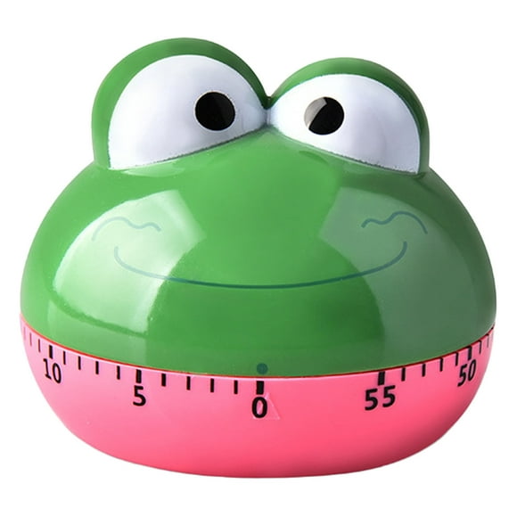 LPSSTORE Kitchen Food Cooking Mechanical Timer Learning Manual Timer Cartoon Animal Shape