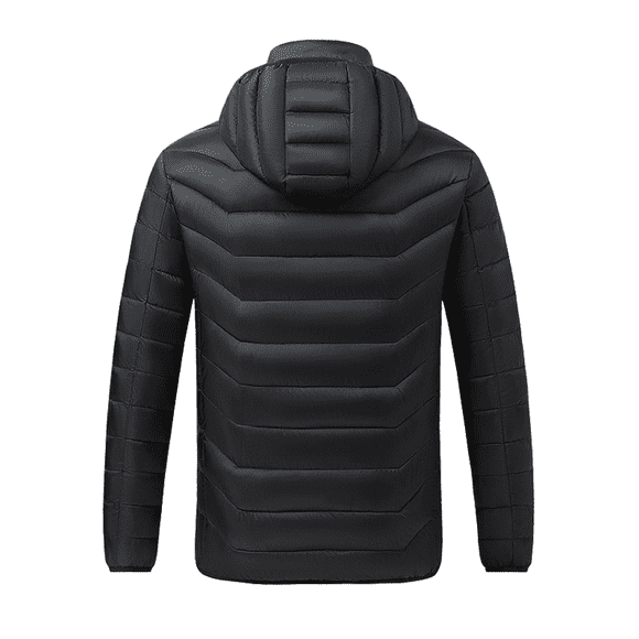 Men's coat,Powered Winter Coat Zone Battery Powered Men's Coat Heated Battery Powered Winter 21 Zone Battery Heated Cotton Coat Usb Cotton Qisuo Men's Heated Siuke Huiop
