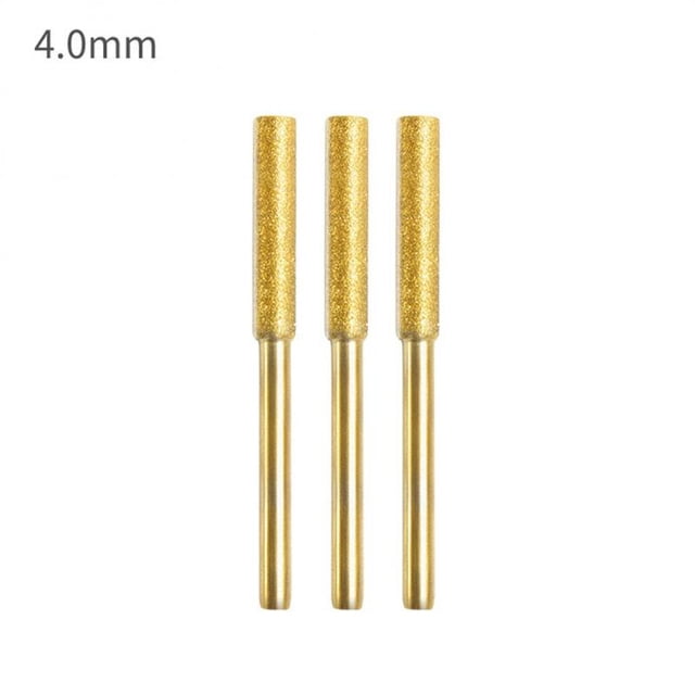Rebaba cilíndrica recubierta de diamante de 3/5/8 piezas, afilador de motosierra de 4/4.8/5.5mm, sierra de cadena de piedra, Kit de herramientas eléctricas de tallado