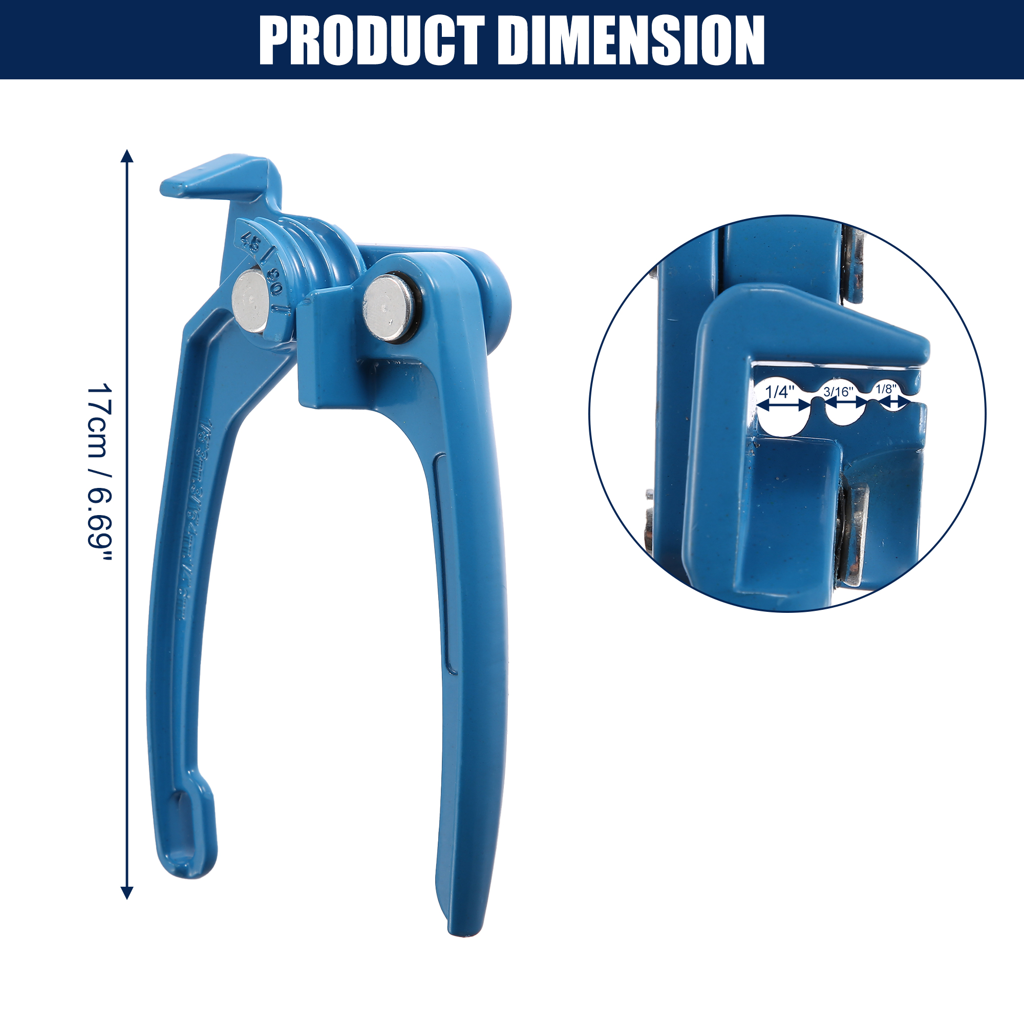 Unique Bargains 1 Pcs Brake Line Bender Handheld Tubing Fuel Brake Line Bending Tool