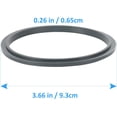 thumbnail image 2 of czcpp-Blender Gasket Replacement Parts, Rubber O Ring Replacement for Nutribullet Blender 900W & 600W Series, Gaskets Replacement for Nutribullet Blade Including Shock Pad and Gear(12 Pieces), 2 of 4