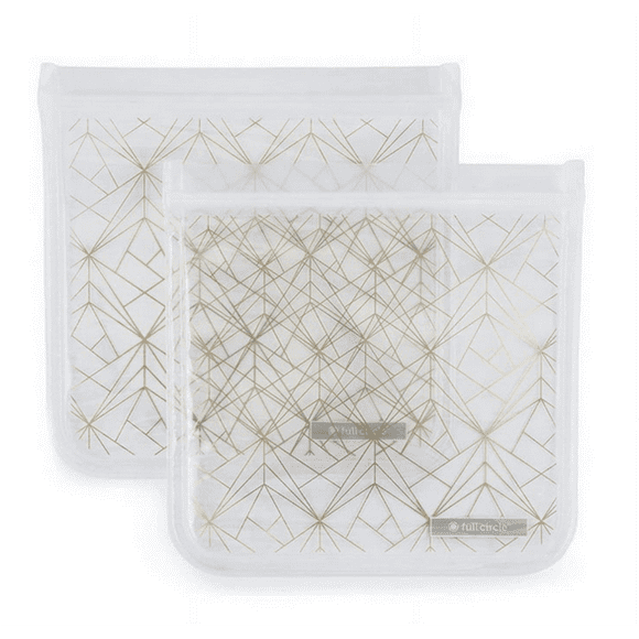 Gold Non-Gusset Sandwich Bag 2 count