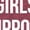 HEATHER WINE, variant on - Girls Support Girls - Friendship - Women's Racerback Tank Top