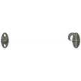 thumbnail image 3 of Deltana CHK6U15A Cabin Swivel Hooks, 6" in Antique Nickel, 3 of 3