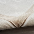 thumbnail image 6 of Nourison Glam 9' x 12' Ivory Cream Contemporary Indoor Rug, 6 of 8