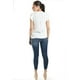 thumbnail image 3 of Blusa de manga plisada Roman Fashion/Juvenil, 10205 (Blanco) blanco EG, 3 of 5