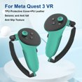 thumbnail image 4 of 1 par de cubiertas de Joystick de TPU, cubierta de empuñaduras de controlador a prueba de golpes para Meta Quest 3 VR, 4 of 6