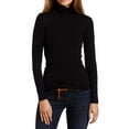 thumbnail image 2 of Splendid AG0137 1X1 Rib Long Sleeve Turtleneck, 2 of 3