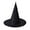 Black, variant on Wovilon Halloween Party Decorations, Halloween Funny Hat Prom Party Decoration Strappy Hat Witch Hat
