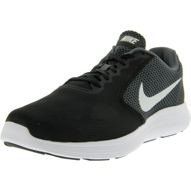 Nike - Nike Revolution 3 Running Shoe for Men - 8W - Dark Grey / White ...