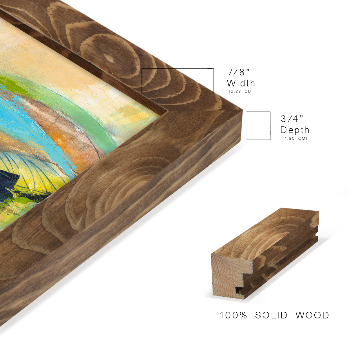 It All Adds Up - Framed Print w/glass - Walnut