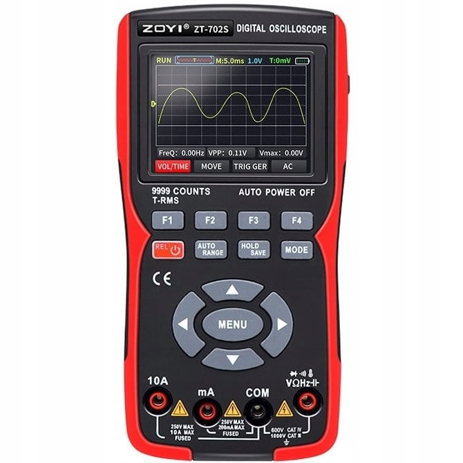 ZT-702S 2-in-1 high-precision 10MZ oscilloscope universal meter
