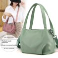 thumbnail image 4 of Bolso de hombro de moda coreana para mujer, bolso de mano, bolso de lona, gran capacidad, 4 of 6