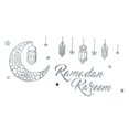 thumbnail image 4 of BRIGHTFUFU Eid Home Decorations Star and Moon Wall Sticker 34.3x16.5x0.04In 1 Sheet Festive Decor, 4 of 8
