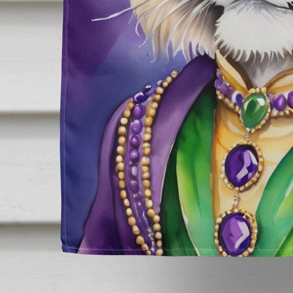 Tiger the King of Mardi Gras House Flag 28 in x 40 in