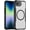 Black, variant on REQO Magnetic Case for iPhone 16 E/SE4, Carbon Fiber Texture Case Ultra Thin Compatible Wireless Charging Cover