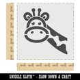thumbnail image 2 of Peeking Giraffe DIY Cookie Wall Craft Stencil - 7.0 Inch, 2 of 5