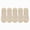 Beige, variant on Cdudpw Mens No Show Socks Cotton Thin High Elasticity Low Cut Ankle Socks with Non Slip Grips 6 Pairs(Brown,One Size)