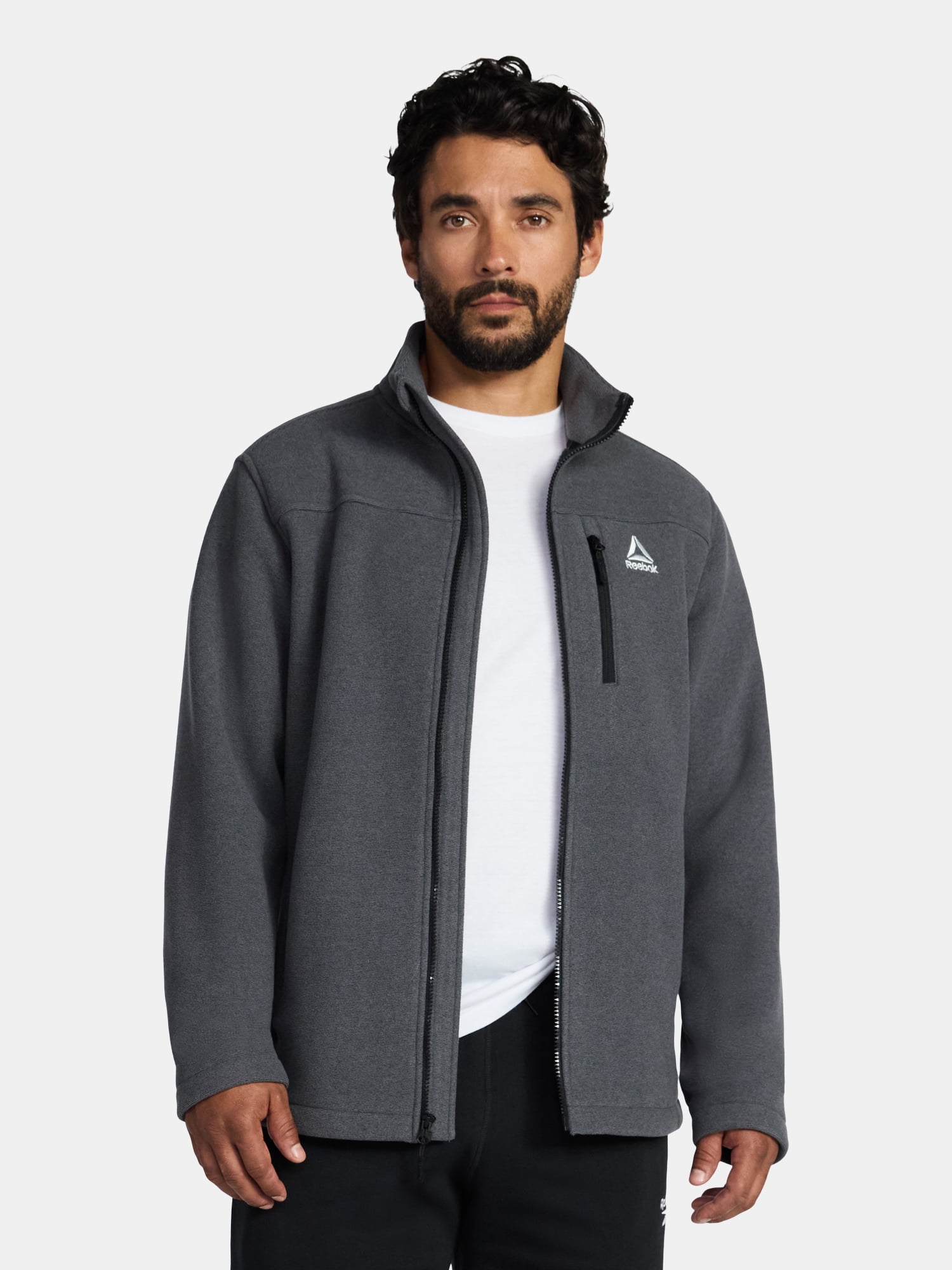 Reebok Men's Polarfleece Jacket, Sizes M-2XL - Walmart.com