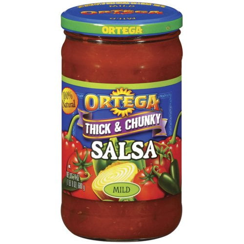 Ortega Thick & Chunky Mild Salsa, 24 oz
