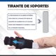 thumbnail image 2 of JM (Negro - mano derecha) Muñequera de aluminio Soporte de muñeca ajustable Estabilizador de mano Inmovilizador para 3 o 4 dedos para artritis, esguinces y dedos rotos JM JM, 2 of 5