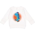thumbnail image 2 of Inktastic Skateboard Dinosaur for Boys Toddler Sweatshirt, 2 of 4
