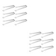 thumbnail image 2 of Pinzas para hielo Injueey de acero inoxidable plateadas 11cm y 15cm, 2 of 6