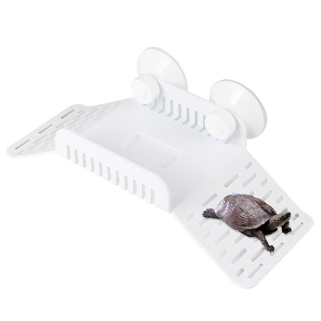 HLONK le Flottante Tortue Plateforme de Baisers Décoration Surélevée Blanche