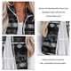 thumbnail image 5 of Tie Dye Vest Outwear Comfortable Fleece Fuzzy Zipper Vest Soft Fashion Ethnic Warm Lightweight for Female for Shopping ANGGREK Otros, 5 of 6