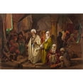 thumbnail image 3 of Amadeo Preziosi 14x11 Black Modern Framed Museum Art Print Titled - The Grand Bazaar, 3 of 5