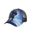 thumbnail image 7 of Picia Astronauts Start Running Pattern Trucker Hat,Baseball Cap,Sun Protection Cap,Stylish Headwear,Leisure Cap,Outdoor Sports Cap, 7 of 7