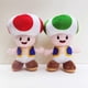 thumbnail image 3 of Mushroom Red Toad Plush Standing Position, Cuddly Cartoon Game Stuffed Toy Doll 8', Deep Red, 3 of 4