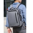 thumbnail image 3 of Mochila para portátil, bolsa antirrobo para el trabajo con puerto de carga USB, mochila de viaje de negocios para hombres, mochila escolar impermeable para niños y adolescentes., 3 of 5