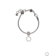 thumbnail image 2 of Delight Jewelry Silvertone Matthew 5:8 Eternity Ring Lord Guide Me Charm Bead, 2 of 4