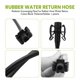 thumbnail image 1 of 3Pcs Car Rubber Hose Water Return Radiator Scavenging Pipe for / 1323Y2, 1 of 5