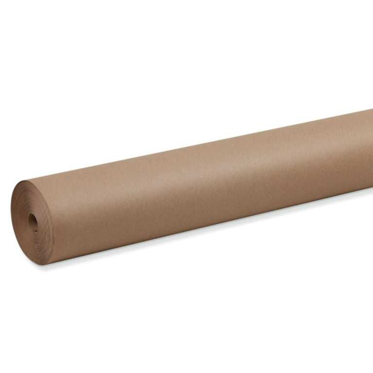 10/20/30m Brown Kraft Paper Roll for Wedding Birthday Party Gift