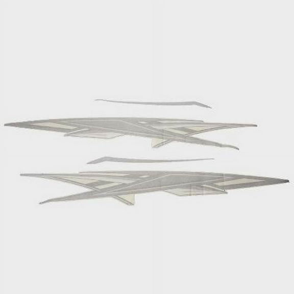 Lund Boat Graphic Hull Decal 2250498 | 2017 Super Hawk (Set of 4)