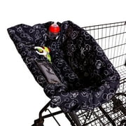 Disney Baby by J.L. Childress Shopping Cart and High Chair Cover, Black Mickey Mouse - Unisex