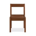 thumbnail image 4 of Olive & Opie Gibson 3-Piece Dry Erase Kids Table And Chair Set, Brown, 4 of 4