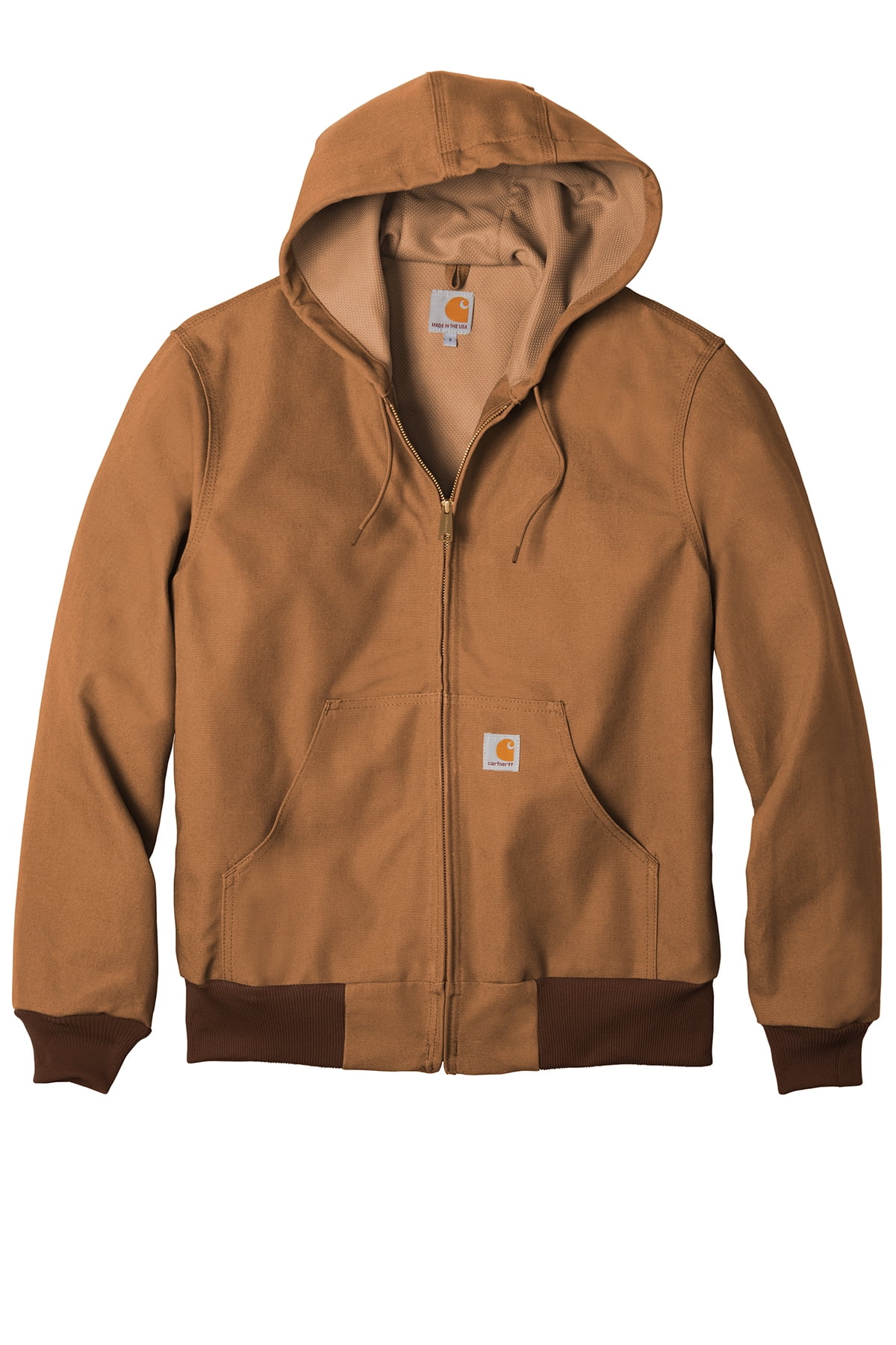 Carhartt Men's J131 Thermal Lined Hooded Duck Active Jacket Carhartt Men's J131 Thermal Lined Hooded Duck Active Jacket