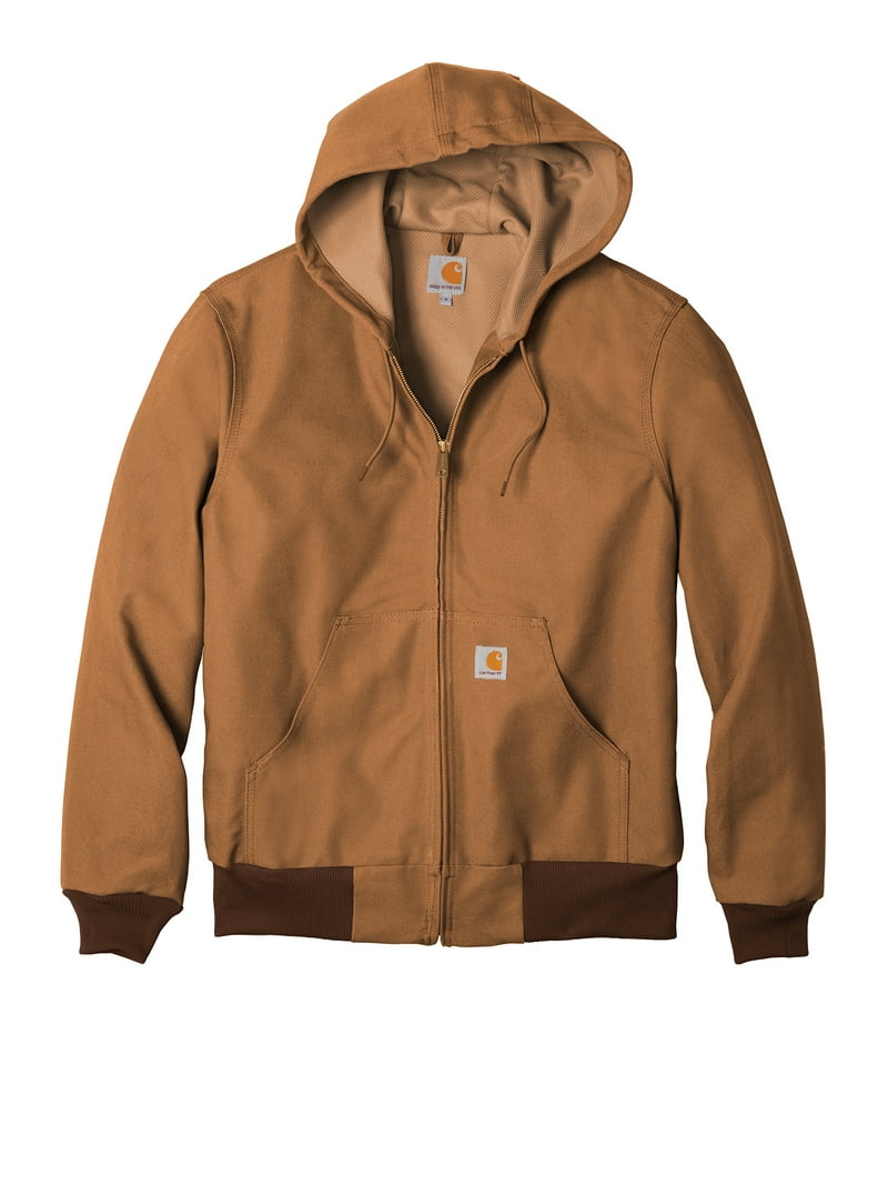 Carhartt Men's J131 Thermal Lined Hooded Duck Active Jacket