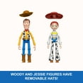 thumbnail image 3 of Disney and Pixar Woody & Jessie Action Figure Pack, 7-inch Scale Posable Authentic Character Dolls, 3 of 7