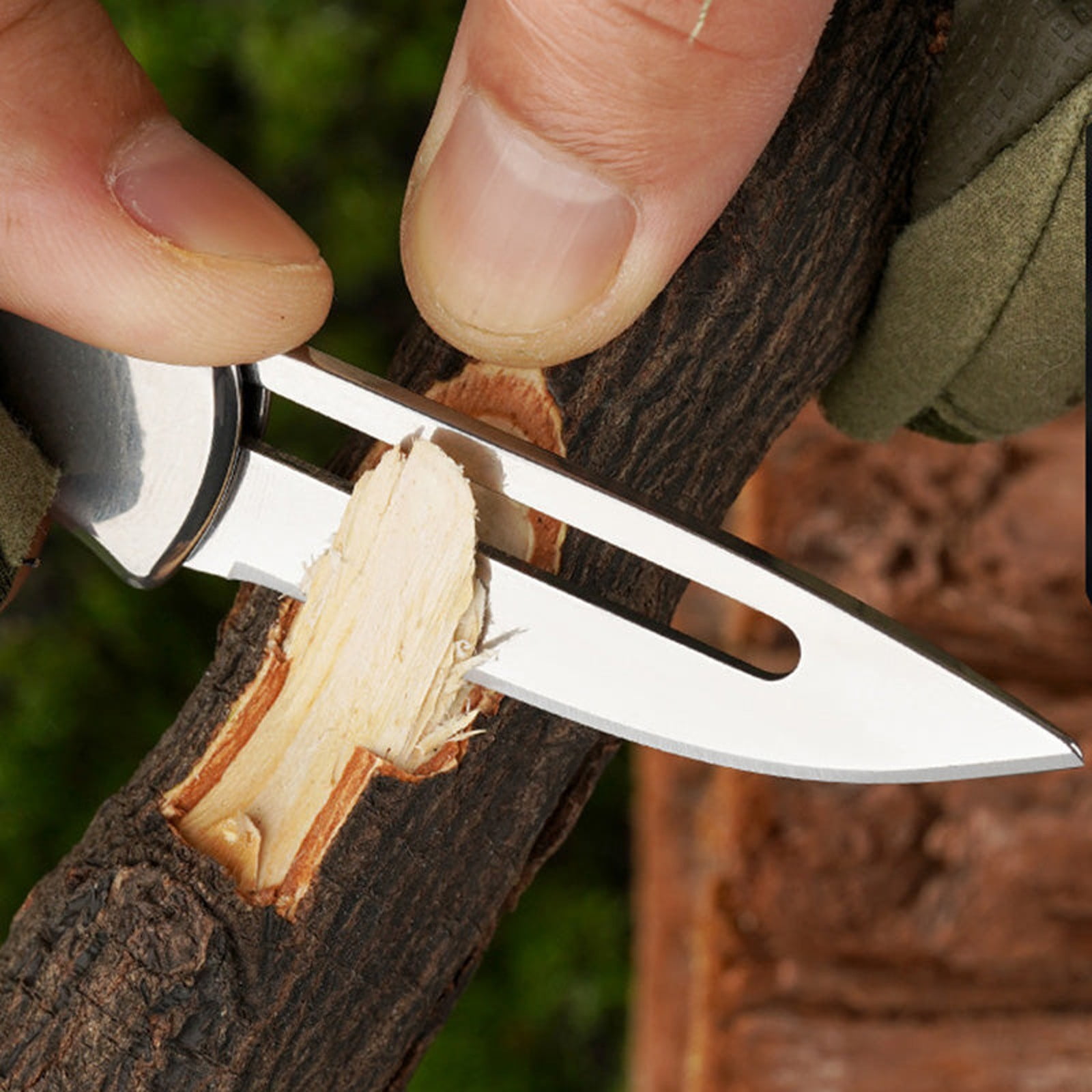 SLUOHZXI Pocket Knife, Folding Knife,Camping Utility, for Outdoors, Hiking, Camping